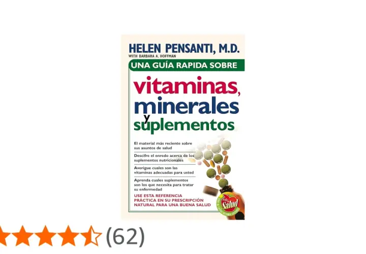 Guía rápida sobre tipos de vitaminas, minerales y suplementos. Incluye información sobre suplementos nutricionales y cómo elegir las vitaminas adecuadas.