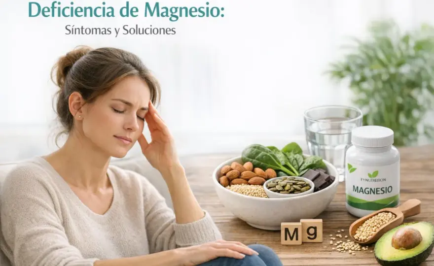 Falta de magnesio - Síntomas, causas y soluciones efectivas