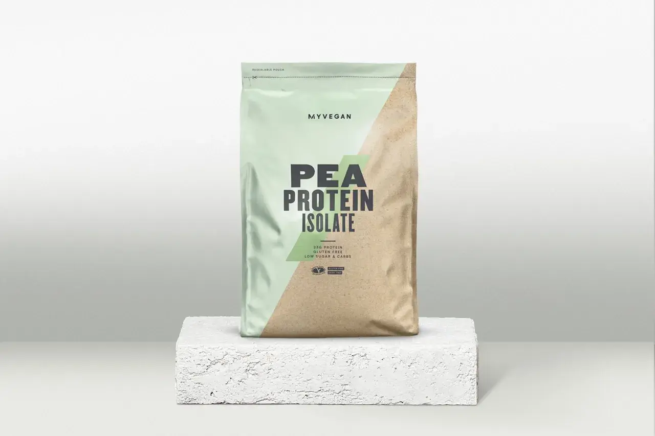 Bolsa de proteína de guisante Myvegan. Descubre cómo tomar proteína de guisante para tus batidos.